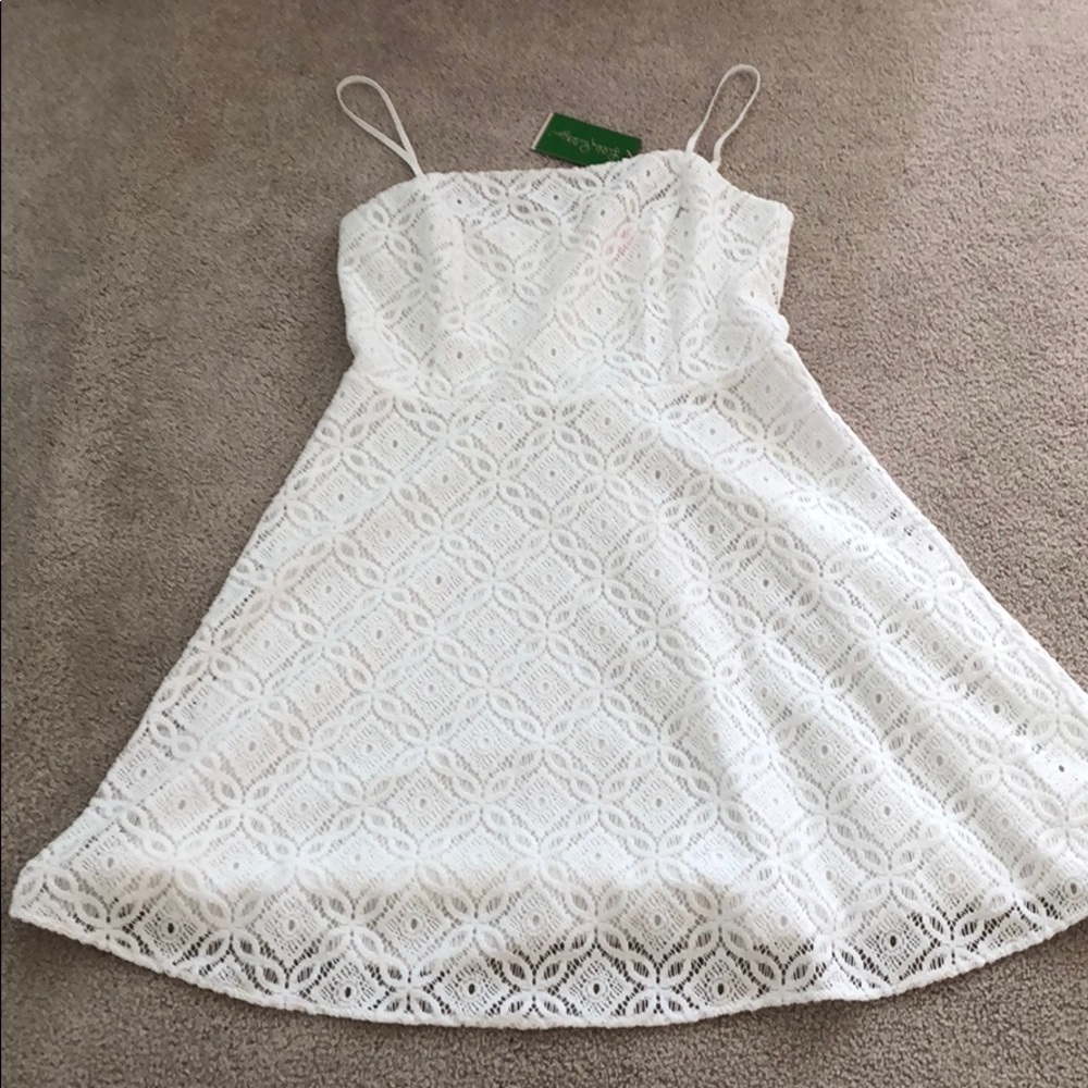Lilly Pulitzer white dress
